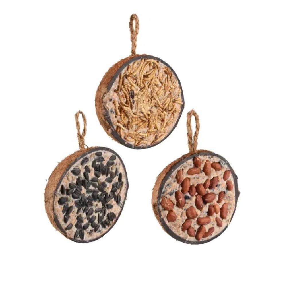 Flamingo gevulde halve kokosnoot - Flamingo gevulde halve kokosnoot